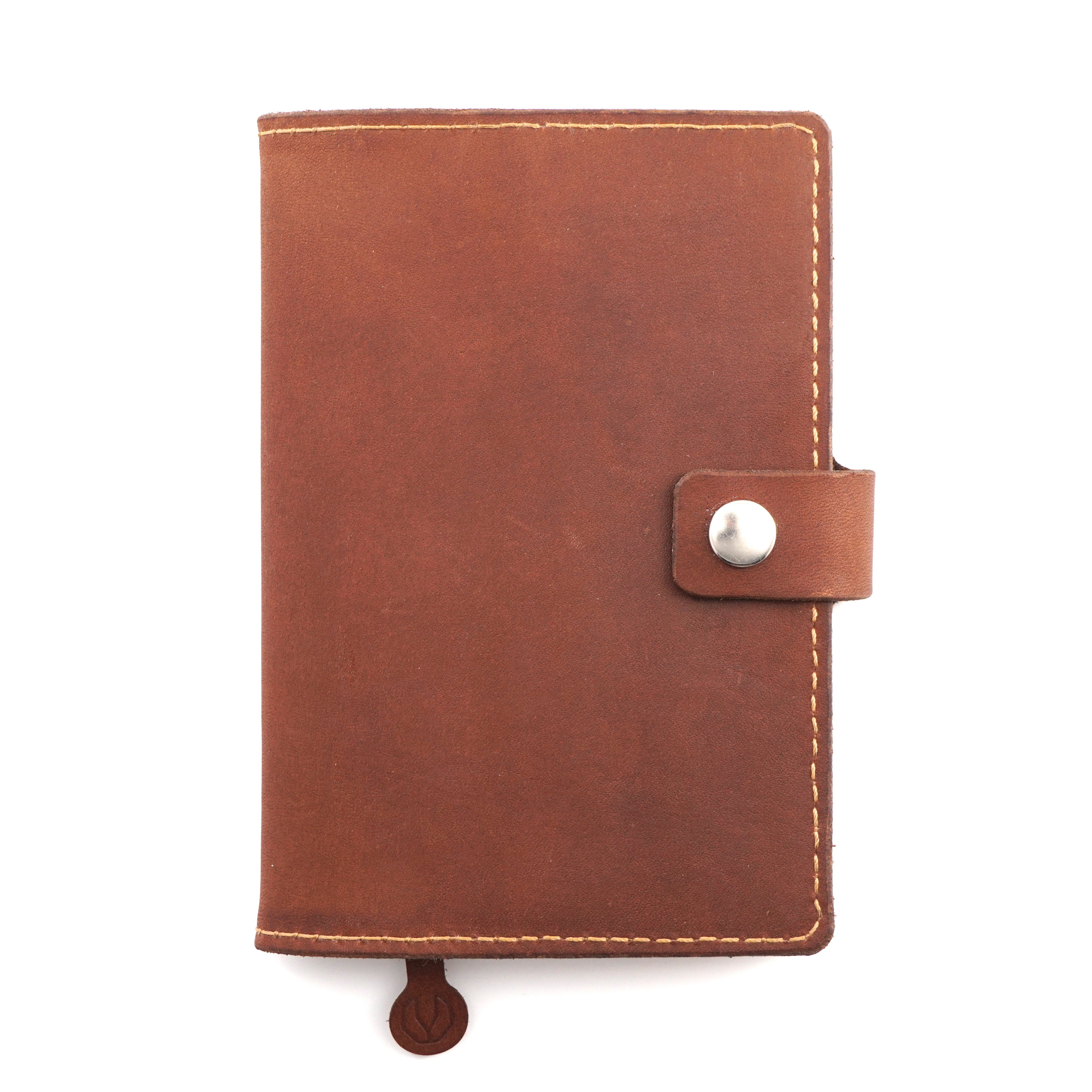 Leather Notebook Cover for Moleskine Pocket 9x14cm | Vektor