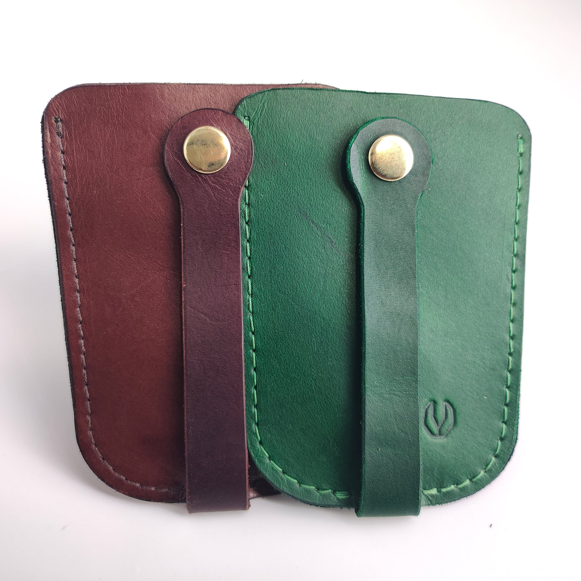 Key Fob (Bovine Series) Vektor Leather — brown kangaroo