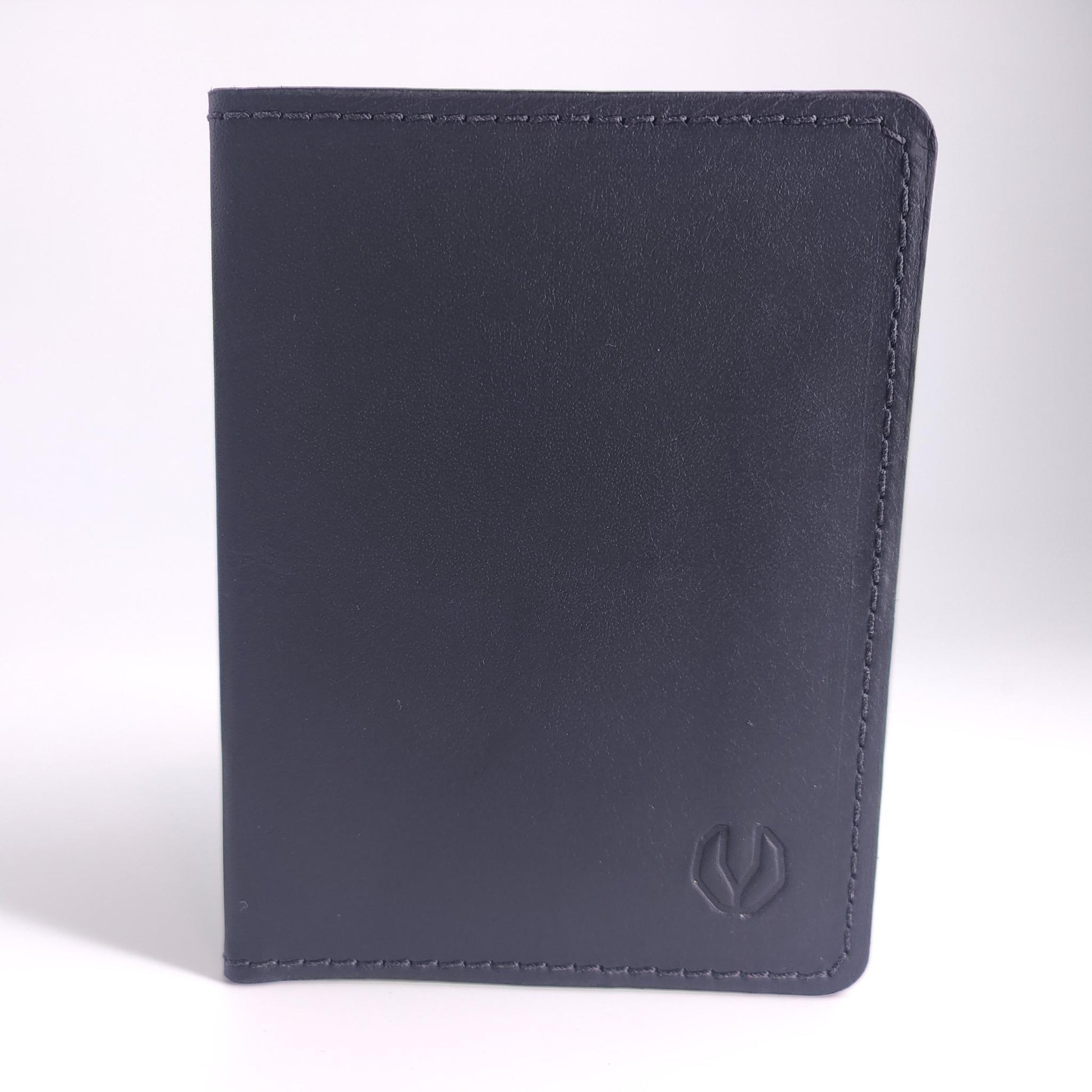 Minimalist Longhorn Passport Wallet Kangaroo Series — leather