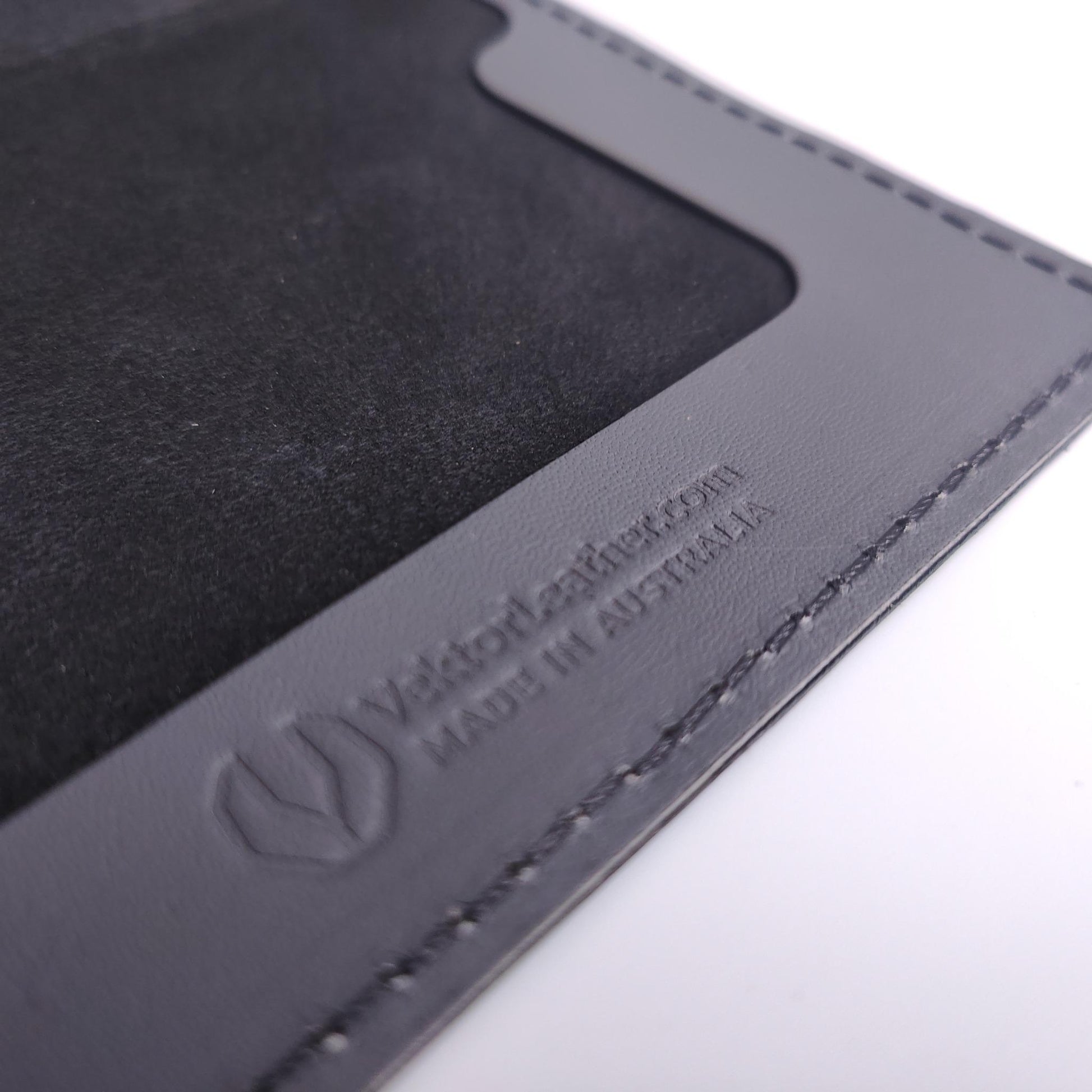 Minimalist Longhorn Passport Wallet Kangaroo Series — leather