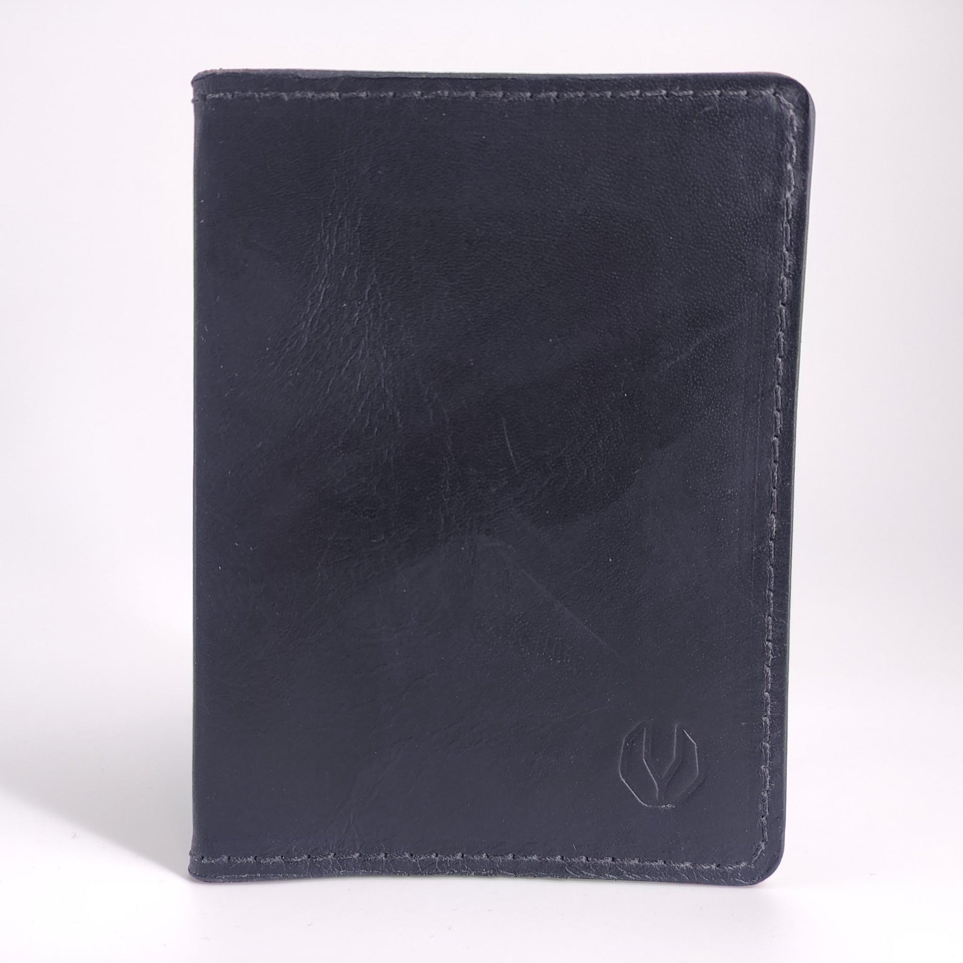 Minimalist Longhorn Passport Wallet Kangaroo Series — leather