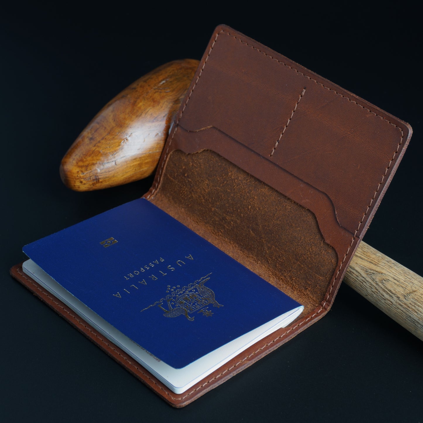 Minimalist Passport Wallet (Bovine Series)