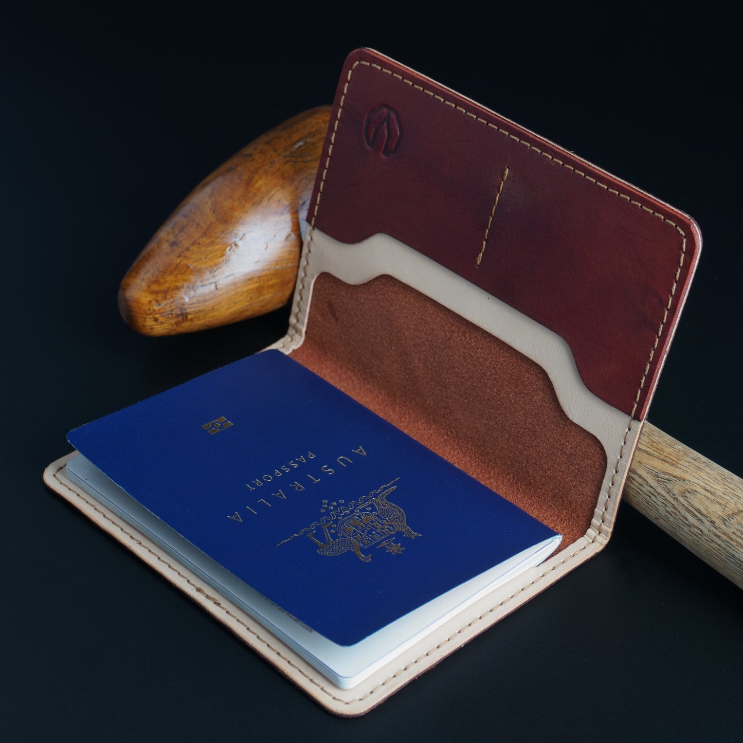 Minimalist Passport Wallet (Bovine Series)