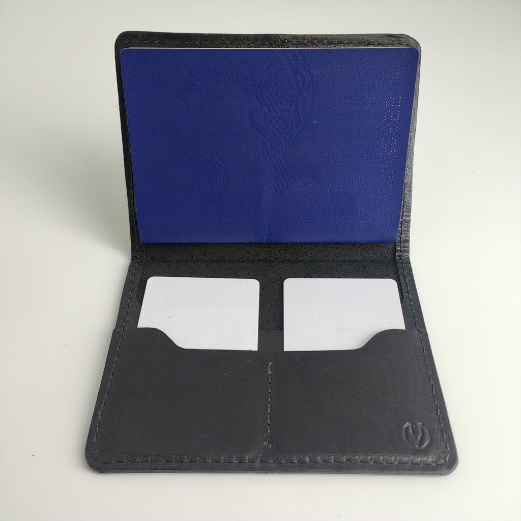 Minimalist Passport Wallet Kangaroo Series — leather