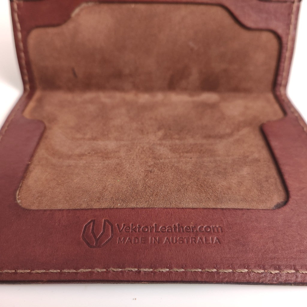 Minimalist Passport Wallet Bovine Series — leather