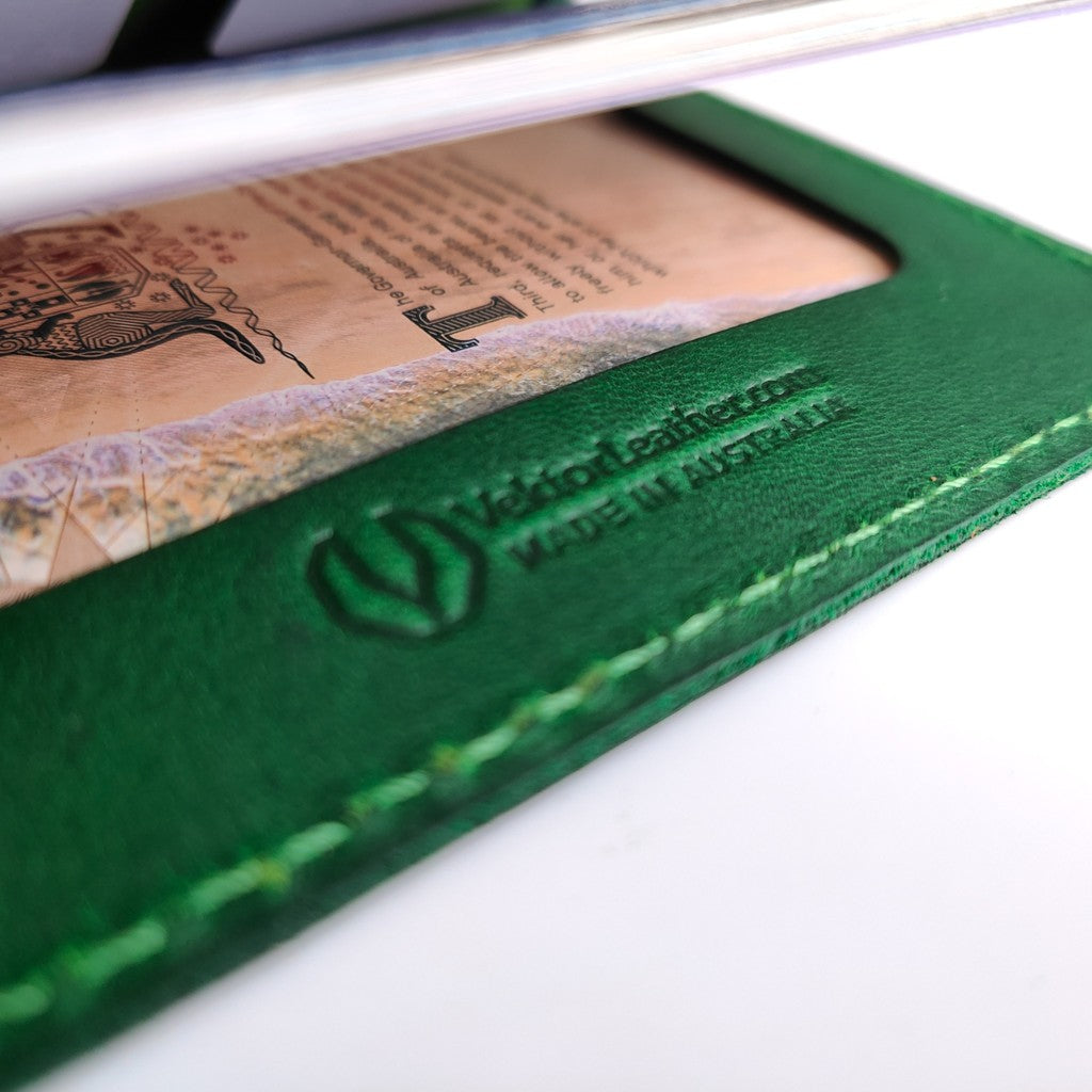 Minimalist Passport Wallet Bovine Series — leather