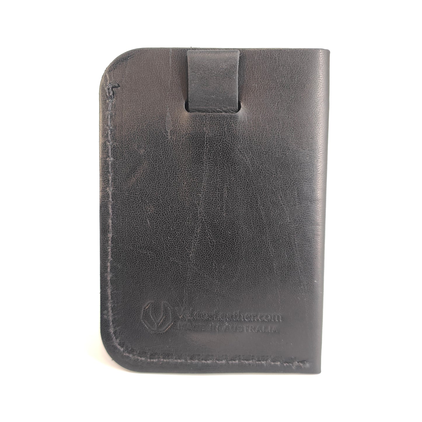 Minimalist Pop Up Wallet In Kangaroo — leather