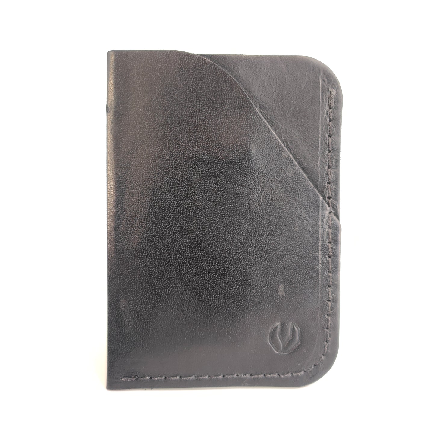 Minimalist Pop Up Wallet In Kangaroo — leather