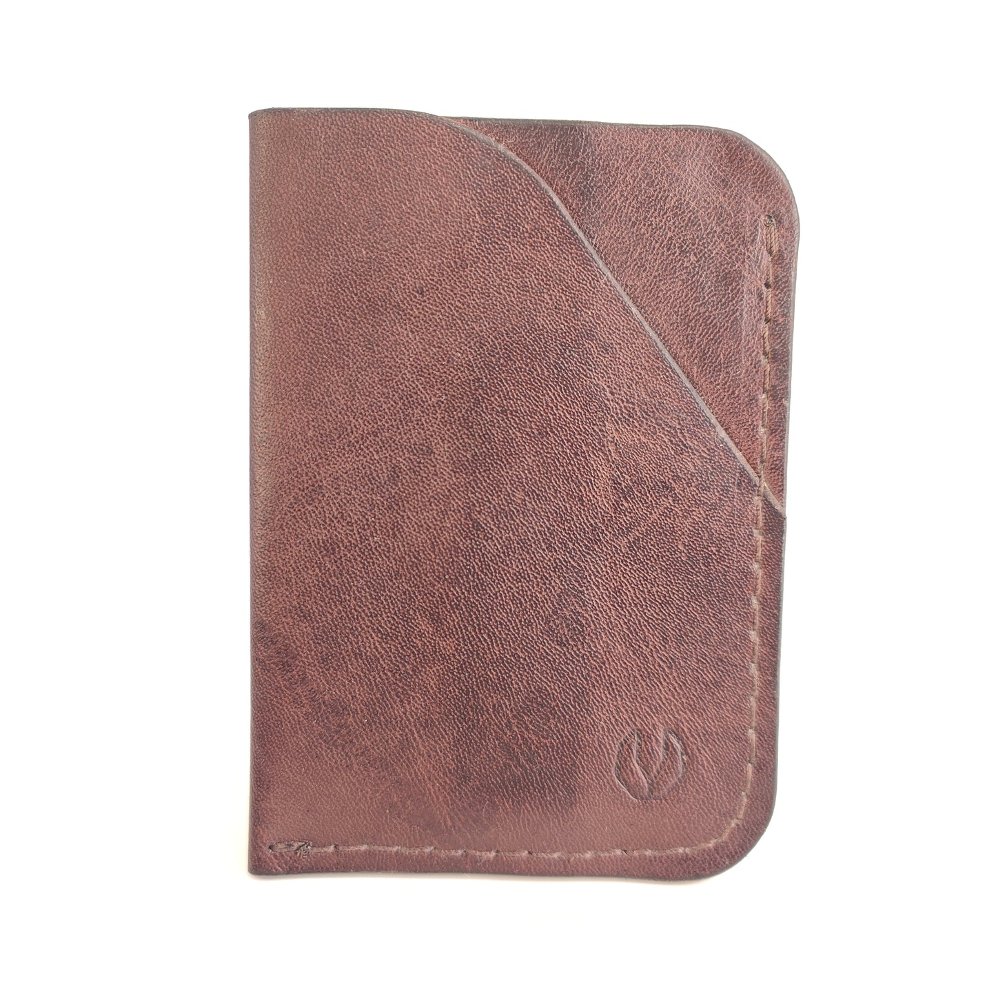 Minimalist Pop Up Wallet In Kangaroo — leather