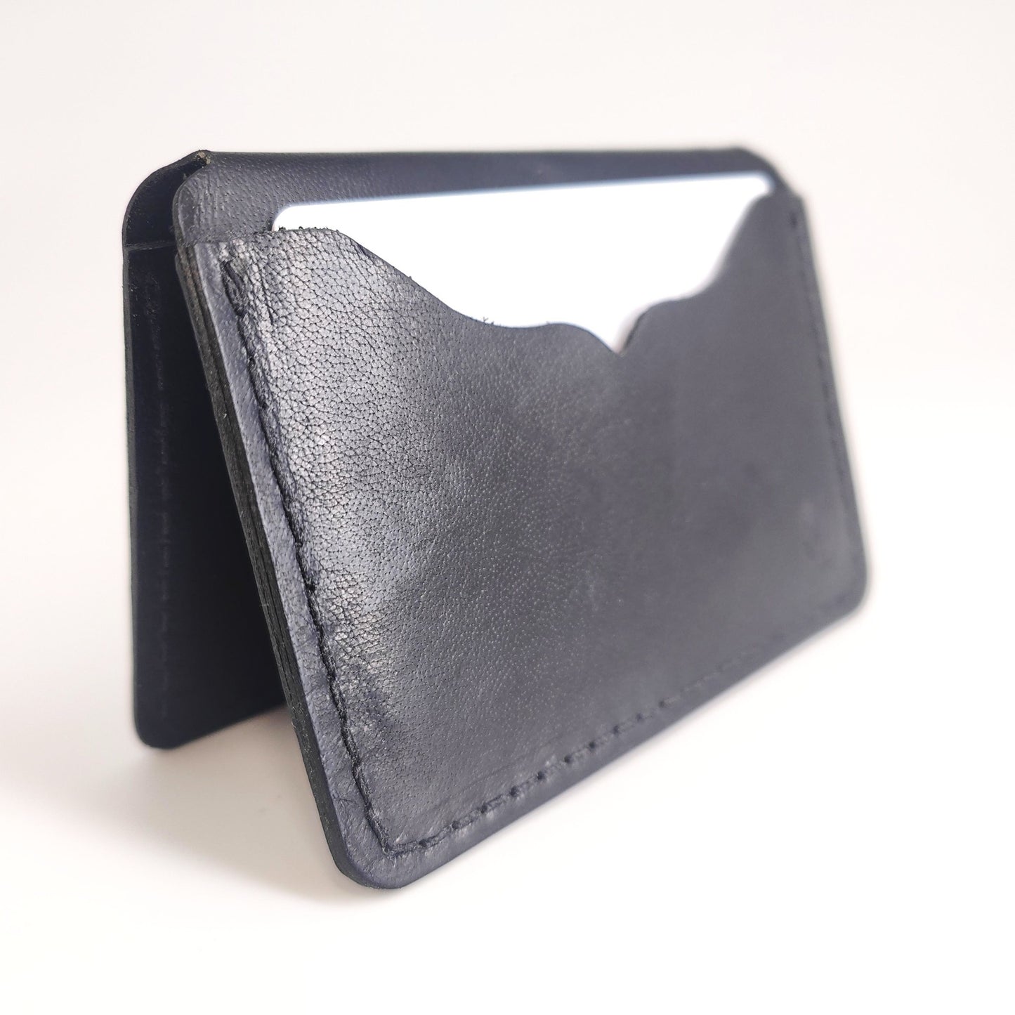 Minimalist Wallet 3 Pocket Kangaroo Series — leather