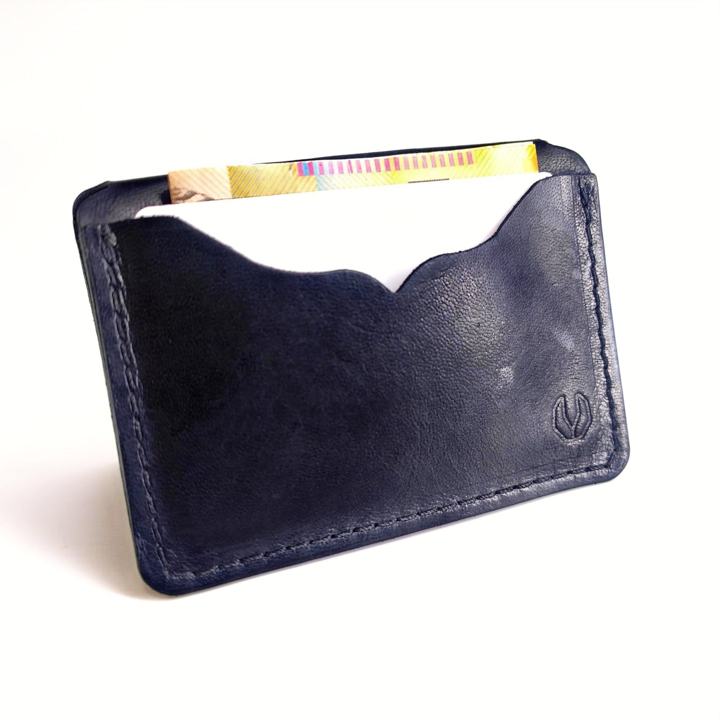 Minimalist Wallet 3 Pocket Kangaroo Series — leather