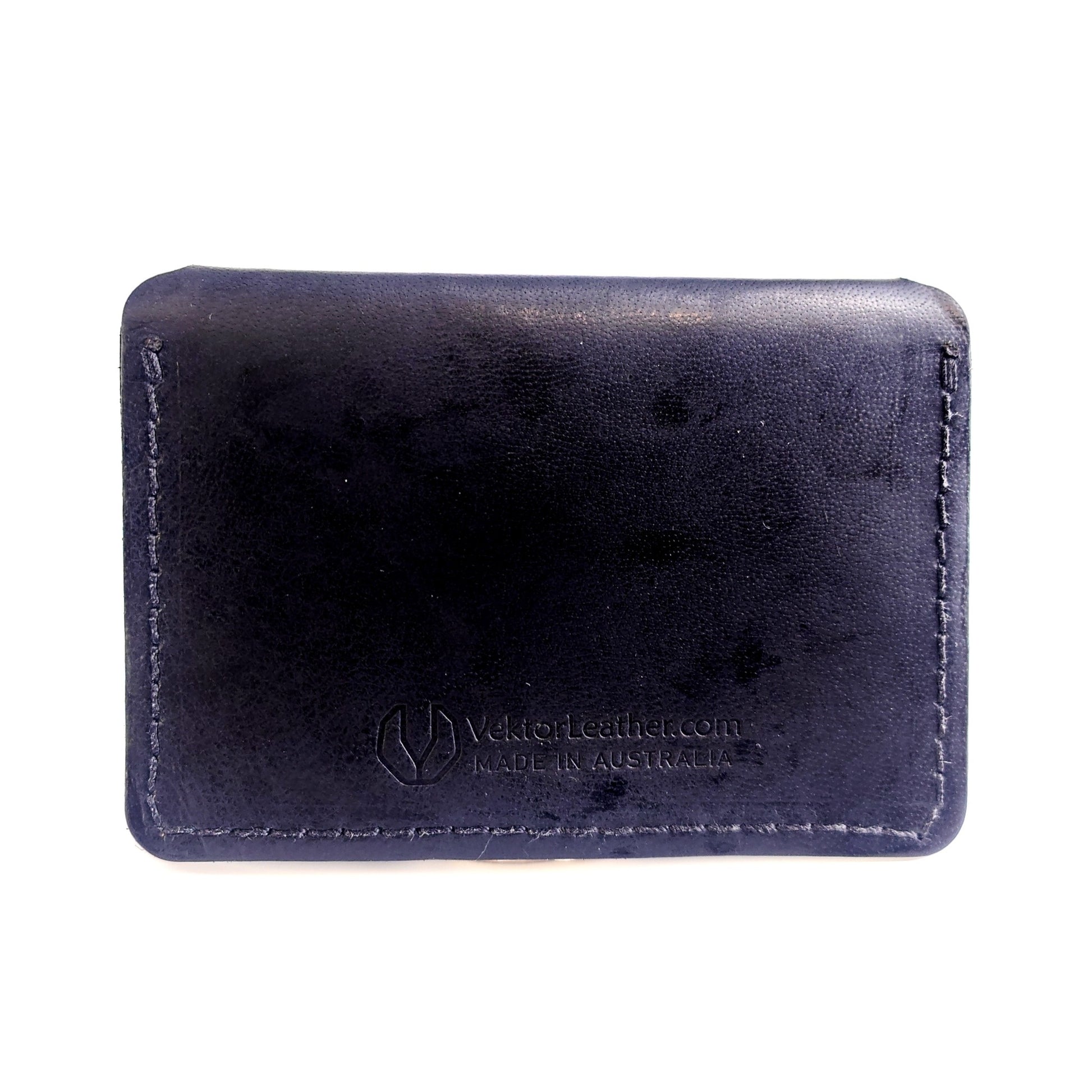 Minimalist Wallet 3 Pocket Kangaroo Series — leather