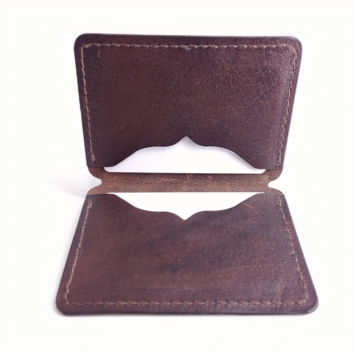Minimalist Wallet 3 Pocket Kangaroo Series — leather