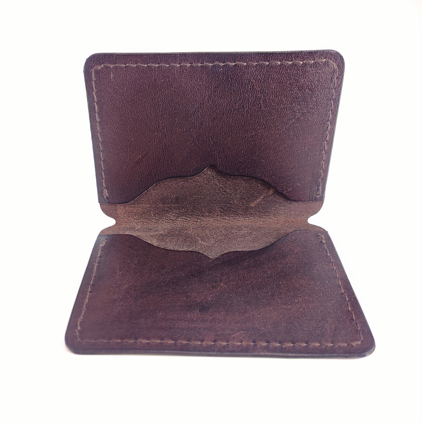Minimalist Wallet 3 Pocket Kangaroo Series — leather