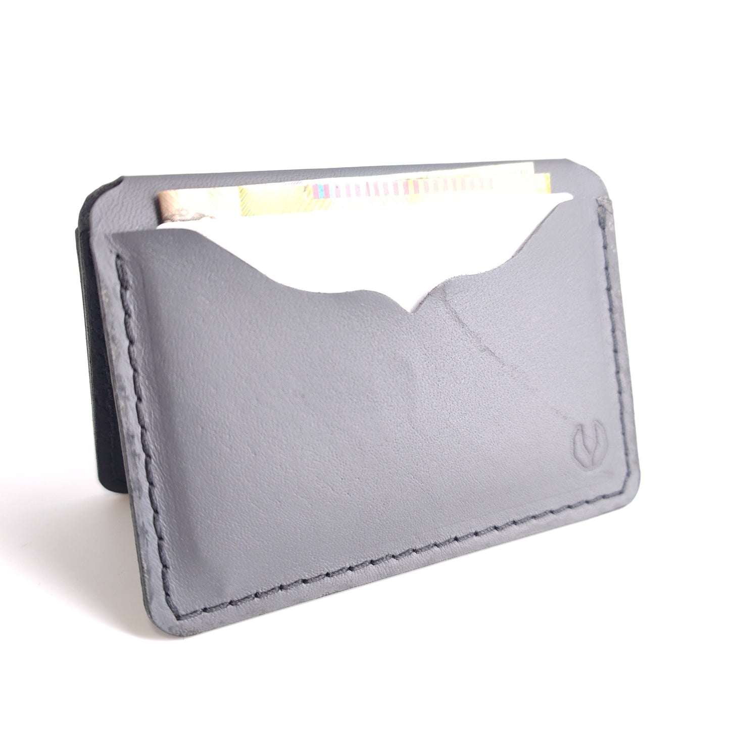 Minimalist Wallet 3 Pocket Kangaroo Series Copy — leather