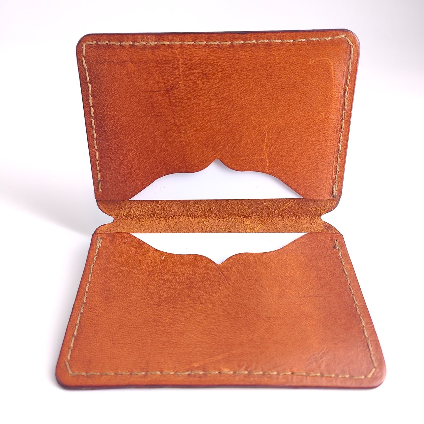 Minimalist Wallet 3 Pocket Kangaroo Series — leather