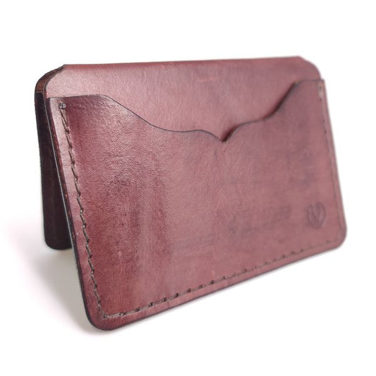 Minimalist Wallet 3-Pocket (Bovine Series) — brown bovine
